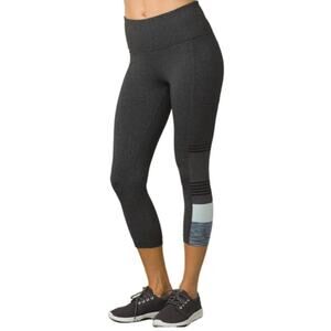 Prana Gray Athletic Capri Leggings
